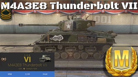 M4A3E8 Thunderbolt VII Ace Tanker Battle World Of Tanks Console Modern