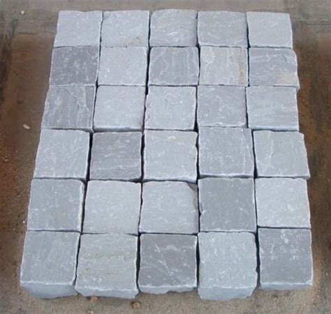 Paving Stone Landscaping Stones Kandla Grey Sandstone Cobbles