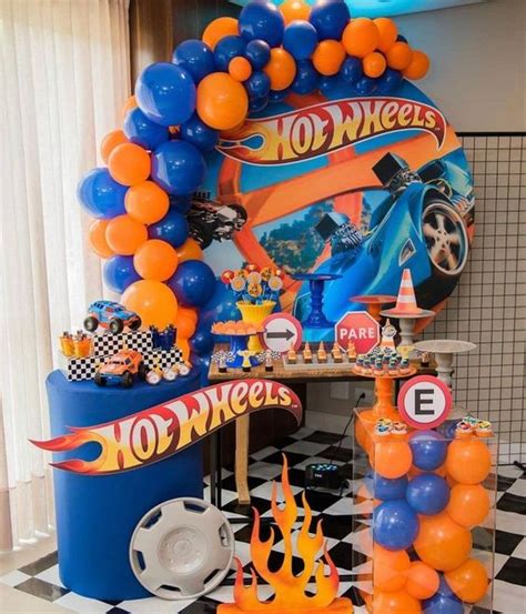 Festa Hot Wheels Ideias de Decoração Dicas e Vídeos de Passo a Passo