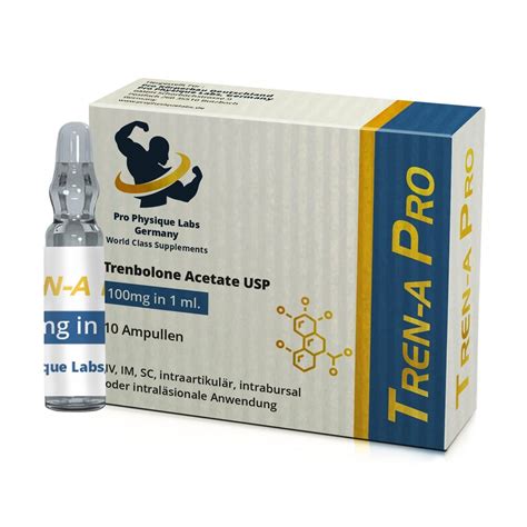 Pro Physique Labs Tren A Pro Trenbolone Acetate Tren A Mg