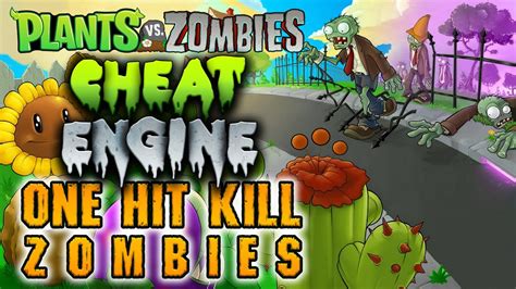 Plants Vs Zombies Cheat Engine One Hit Kill Zombies தமிழ் Youtube