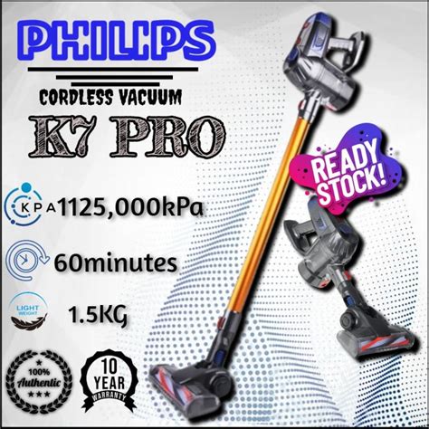 Vacuum K7 PRO 2023 Cordless Vacuum Cleaner Pro Lazada PH