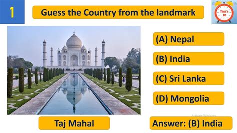 Guess Countries From World Famous Landmarks And Monuments In Seconds