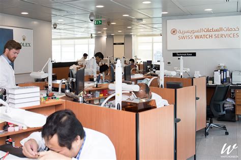 An Inside Look At Dubais Swiss Watch Services By Ahmed Seddiqi And Sons