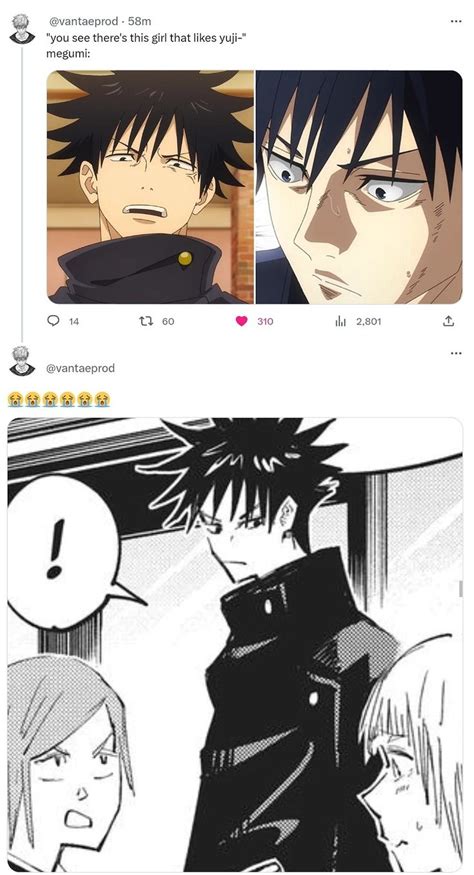 Two Screens Showing The Same Anime Character In Different Ways One