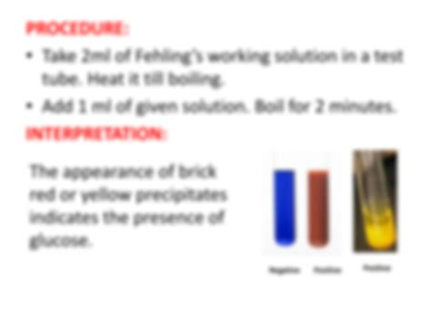 SOLUTION: Fehling s test for carbohydrates converted notes for ...