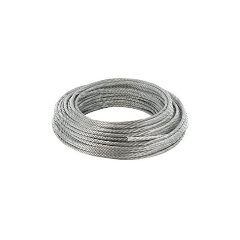 Câble en acier galvanisé 5mm 30m UNIVERSEL WR05030L Jardi Pièces