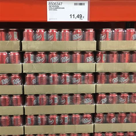 Costco Moins Cher Sur Les Cannettes Gie La Bo Te Boisson