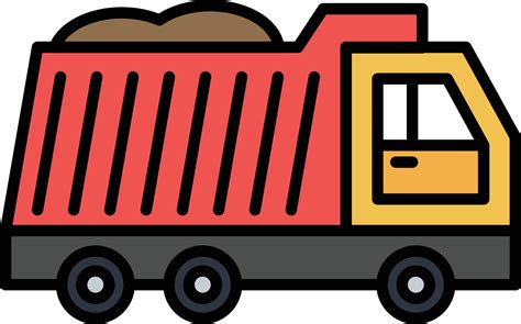 Dump Truck Vector Icon 30346259 Vector Art at Vecteezy