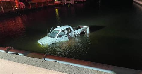 Cape Coral Fire Department Rescues Four Swimmers After Truck Goes Into