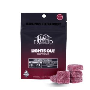 Lights Out Cbn Sleep Gummies Heavy Hitters Indica