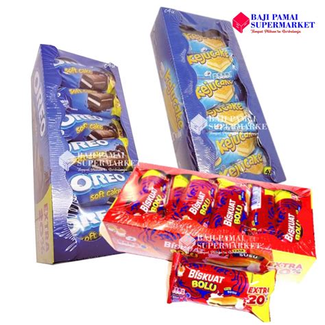 Jual Aneka Snack Biskuat Bolu Oreo Soft Cake Keju Soft Cake Isi