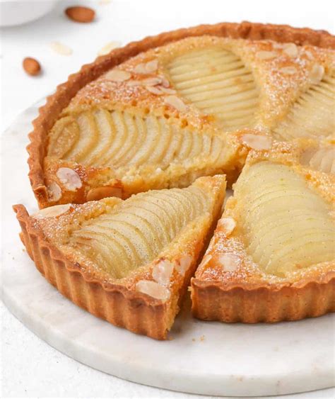 Pear Frangipane Tart Tarte Bourdaloue A Baking Journey