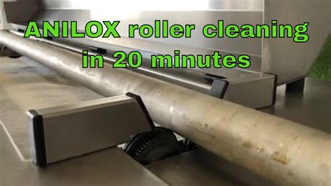 How To Clean Anilox Rollers In 20 Minutes YouTube