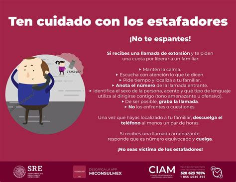 ¿qué Hacer En Caso De Extorsión Centro De Información Y Asistencia A