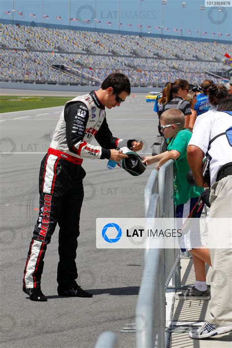 4 5 July 2013 Daytona Beach Florida USA Joey Logano 2013 Russell