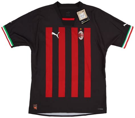 2022-23 AC Milan Player Issue Home Shirt - (XXL)