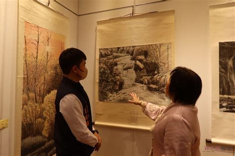 （有影片）／林麗雲水墨個展：學無止境‧豐富人生 展出58件水墨作品