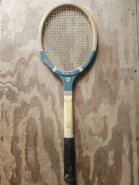 Raquetas De Tenis De Madera Originales Vintage De Wright And Ditson