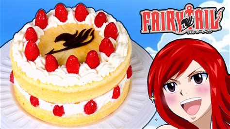 Fairy Tail 🍰 Le Gâteau à La Fraise Derza Fantasia Strawberry Cake