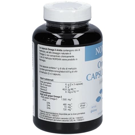 NORSAN Omega 3 Capsule ARKTIS 160 G Redcare