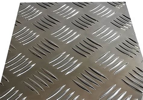 Mild Steel Chequered Plates Heavy Duty Hot Rolled Ms Checker Plate