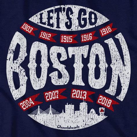 Lets Go Boston Baseball T Shirt Boston Baseball Baseball Tshirts