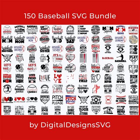 24 Softball Svg Bundle Girl Love Softball Masterbundles