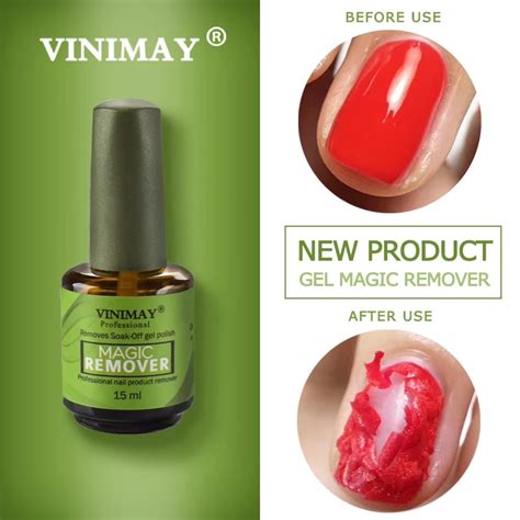 Vinimay 15ml Burst Magic Remove Uv Gel Nail Polish Remover Soak Off