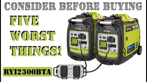 Ryobi Watt Bluetooth Generator Review Pro Tool Reviews