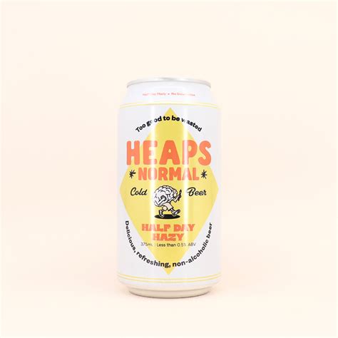 Heaps Normal Half Day Hazy Can 375ml Beermash