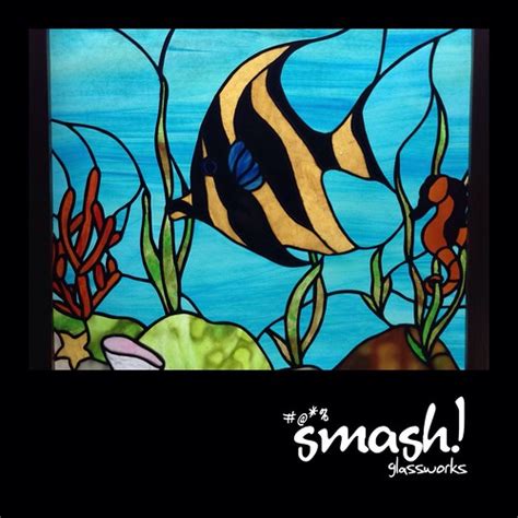 Seascape Part 2 Custom Stained Glass Panel By Smash Flickr