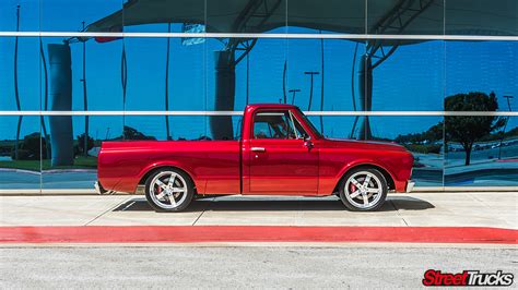 Ol Red 67 Chevy C10 Big Window Long Bed Street Trucks