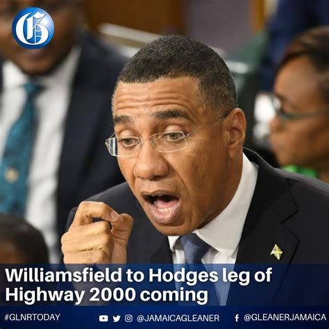 Jamaica Gleaner On Twitter Prime Minister Andew Holness Has Announced