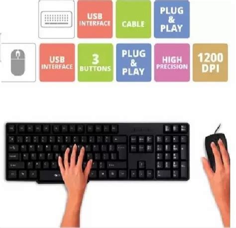 Wired (USB) Black Computer Laptop Keyboard at best price in Pune | ID ...