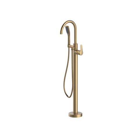 JACUZZI Single-Handle Freestanding Tub Faucet in Brushed Bronze NW50818 ...