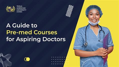 A Guide To Pre Med Courses For Aspiring Doctors Youtube