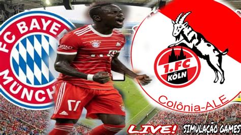 BAYERN MUNCHEN X KOLN BUNDESLIGA AO VIVO EMAGENS ASSISTA JOGO DE