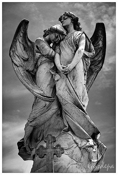 Angels Statues In The Cemetery By Gustavo Depaoli Deep Despair