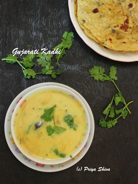 Gujarati Kadhi Recipe Priya Kitchenette