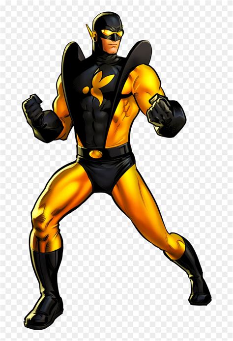 Yellowjacket - Yellow Jacket Marvel Cartoon, HD Png Download - 694x1152 ...