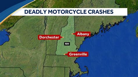 Nhsp Deadly Motorcycle Crashes In Greenville Dorchester Albany