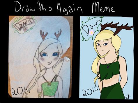 Draw this again Meme by AspenDraws on DeviantArt