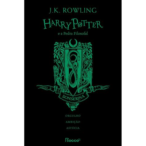 Harry Potter e a Pedra Filosofal edição Sonserina by J K Rowling