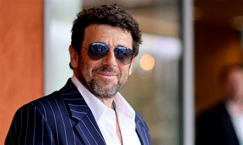 Photo Patrick Bruel Au Village Lors Des Internationaux De France De