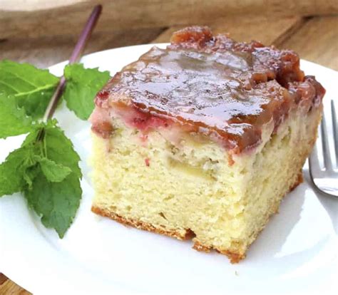 Strawberry Rhubarb Upside Down Cake — Recipes