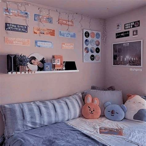 Aesthetic Bedroom Kpop Army Room Decor Bts Room Ideas Kpop Room Ideas