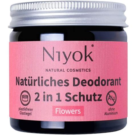 Niyok Deocreme 2in1 Flowers | Bio-Naturel.de