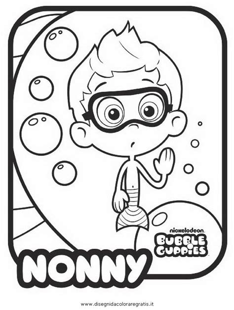 Bubble Guppies Dibujos De Los Bubble Guppies Para Colorear Bubble Guppies Coloring Pages