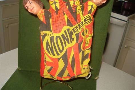 Vintage 1966 Mattel The Monkees Talking Hand Puppet Very Nice Eye